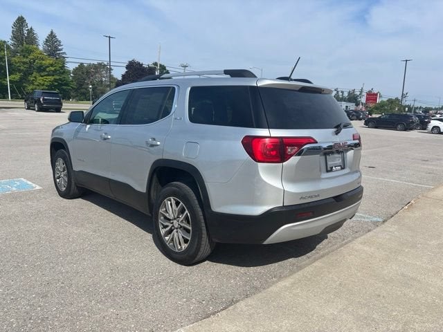 2018 GMC Acadia — rear three-quarter view