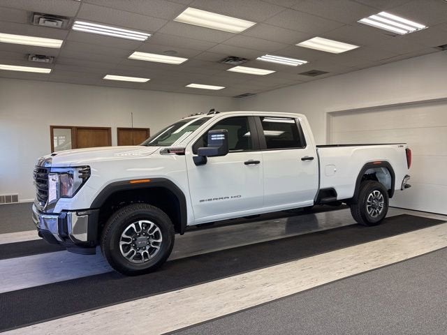 2026 GMC Sierra 3500 HD Pro in Summit White — front three-quarter view