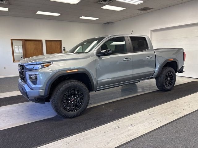 2026 GMC Canyon Elevation in Sterling Metallic — front three-quarter view