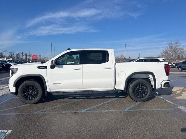 2026 GMC Sierra 1500 Elevation in Summit White — front three-quarter view