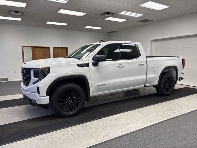 2026 GMC Sierra 1500 Elevation in Summit White — front three-quarter view