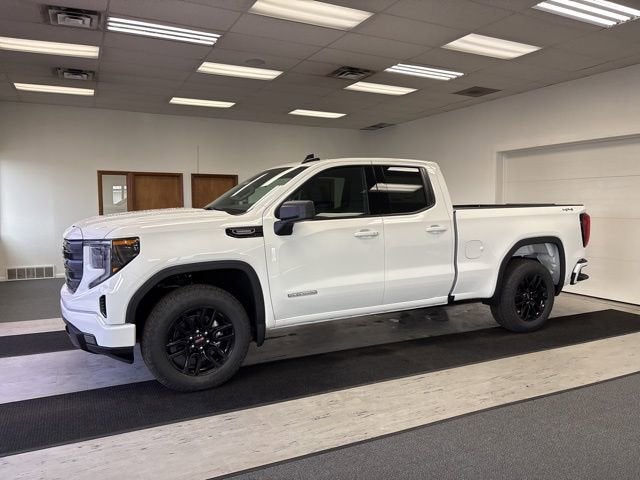 2026 GMC Sierra 1500 Elevation in Summit White — front three-quarter view