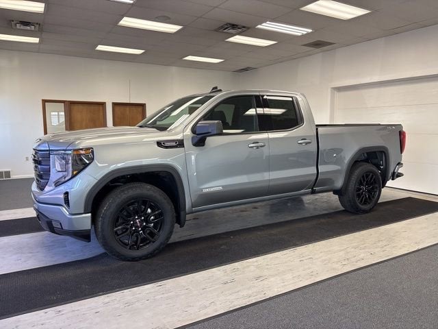 2026 GMC Sierra 1500 Elevation in Sterling Metallic — front three-quarter view