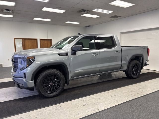 2026 GMC Sierra 1500 Elevation in Sterling Metallic — front three-quarter view