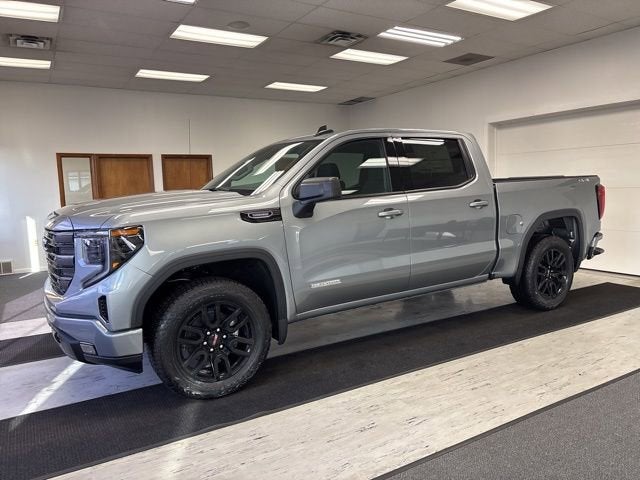 2026 GMC Sierra 1500 Elevation in Sterling Metallic — front three-quarter view