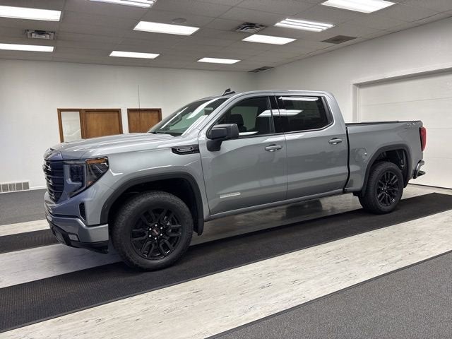 2026 GMC Sierra 1500 Elevation in Sterling Metallic — front three-quarter view