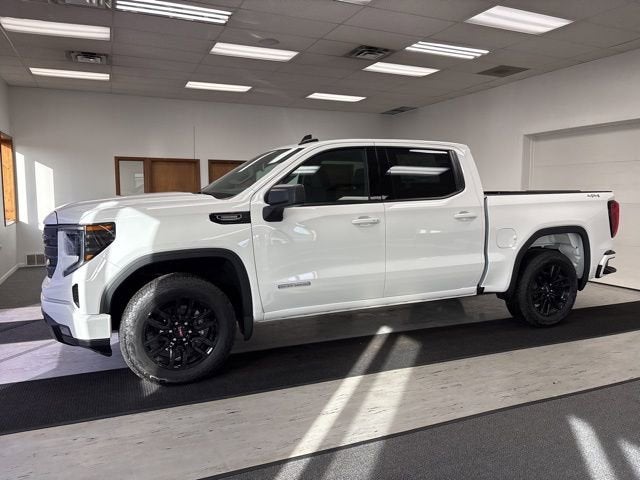 2026 GMC Sierra 1500 Elevation in Summit White — front three-quarter view