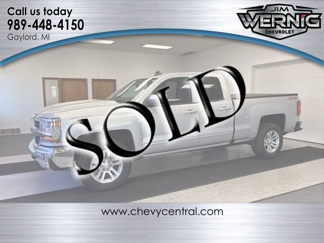 2019 Chevrolet Silverado LD LT in Silver Ice Metallic — front three-quarter view