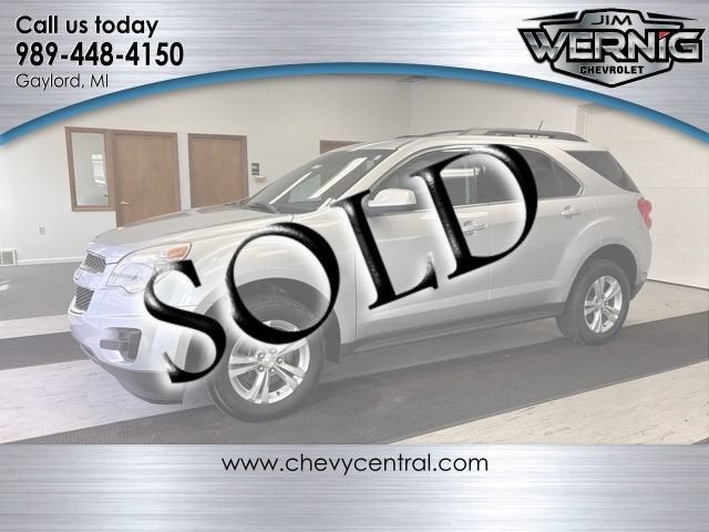 2014 Chevrolet Equinox LT in Silver Ice Metallic — front three-quarter view